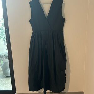 Navy blue sleeveless COS dress size 14